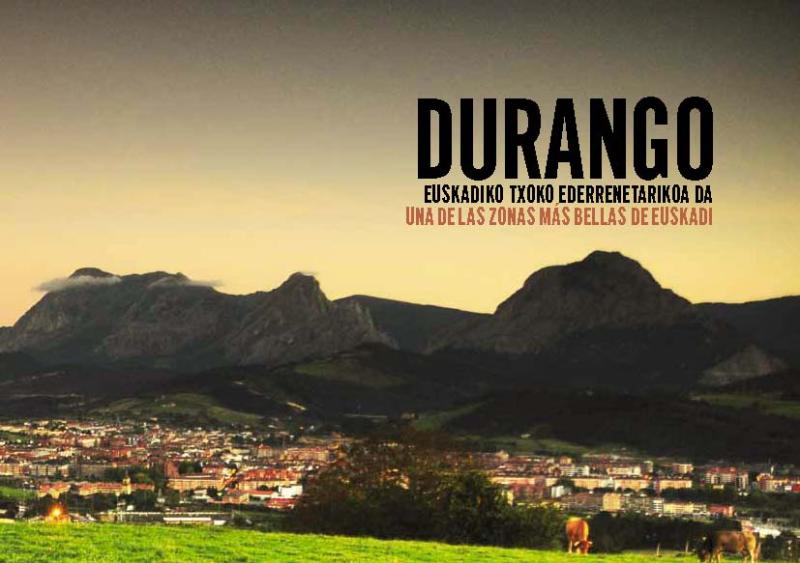 Durangoko Gida Turistiko berria - Nueva guía turística de Durango